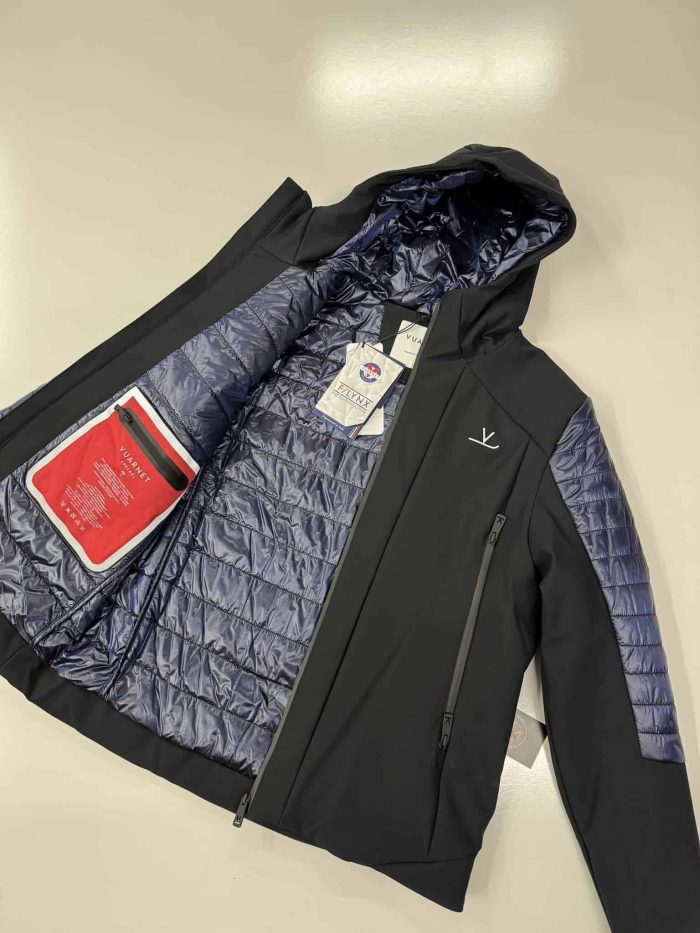 Men’s  Vuarnet France Jacket mackay  in Blue/Black  - AMF21292 - Image 1