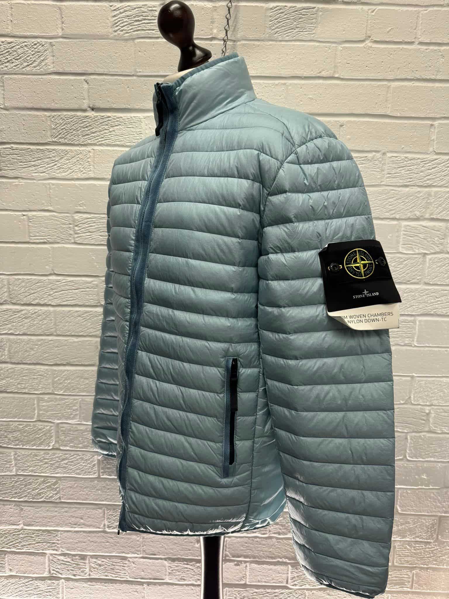410361268_230853826709602_3611867938074075717_n STONE ISLAND 42324 LOOM WOVEN CHAMBERS R-NYLON DOWN-TC_PACKABLE DOWN JACKET IN SKY BLUE  - Large / 23.5” p2p - Image 7