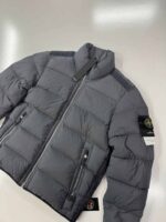 STONE ISLAND 44028 SEAMLESS TUNNEL NYLON DOWN-TC JACKET - Colour  Lead   -  Large / 25” p2p - Image 2