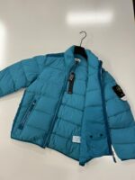 STONE ISLAND 44028 SEAMLESS TUNNEL NYLON DOWN-TC JACKET - Colour  Turquoise   -  Large / 25” p2p - Image 3