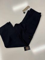 307F1 STONE ISLAND GHOST PIECE_O-VENTILE CARGO PANTS IN NAVY -  W32” - Image 2