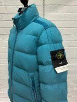 STONE ISLAND 44028 SEAMLESS TUNNEL NYLON DOWN-TC JACKET - Colour  Turquoise   -  Large / 25” p2p - Image 5