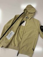 STONE ISLAND Q0122 JACKET SOFT SHELL-R - Beige   - Large / 23” p2p - Image 5