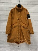 STONE ISLAND 70631 DAVID LIGHT-TC WITH MICRO FLEECE FISHTALE TRENCH COAT -  Large / 28” p2p  (fitting big) - Image 9