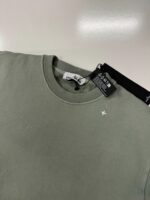 STONE ISLAND 601G5 STONE ISLAND STELLINA SWEATSHIRT IN SAGE GREEN -     Large  / 24” p2p - Image 6