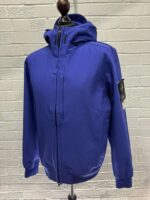 Brand new  STONE ISLAND Q0122 JACKET SOFT SHELL-R - Ultramarine Blue  - Large / 23” p2p - Image 10