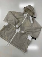 436X1 Stone Island Marina_ripstop Cover Hooded Shell Jacket-Large / 28.5” p2p