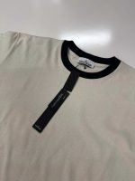 224X3 Stone Island Marina: Long-sleeve crewneck T-shirt in heavy full-bodied cotton jersey  -  Large / p2p 25” - Image 5