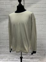 224X3 Stone Island Marina: Long-sleeve crewneck T-shirt in heavy full-bodied cotton jersey  -  Large / p2p 25” - Image 6