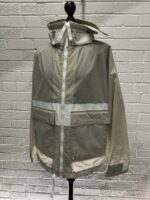 436X1 Stone Island Marina_ripstop Cover Hooded Shell Jacket-Large / 28.5” p2p - Image 5
