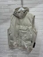 Stone Island G1021 Opaque Nylon Twill Down Vest-Large / p2p 25.5” - Image 7