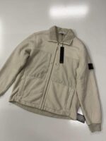 Stone Island 67256 Plated Terry Fleece Track Top-Large / 23” p2p