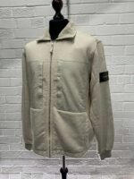 Stone Island 67256 Plated Terry Fleece Track Top-Large / 23” p2p - Image 2