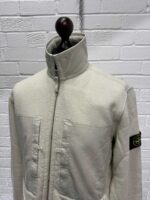 Stone Island 67256 Plated Terry Fleece Track Top-Large / 23” p2p - Image 4