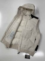 Stone Island G1021 Opaque Nylon Twill Down Vest-Large / p2p 25.5” - Image 9