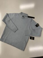 Stone Island 522B6 Mock neck knit in Geelong wool  -  Large   / 23” p2p
