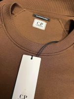 C.P. COMPANY Metropolis Series Diagonal Raised Fleece Sweatshirt - Size 50 / Large  / 22” p2p - Image 3
