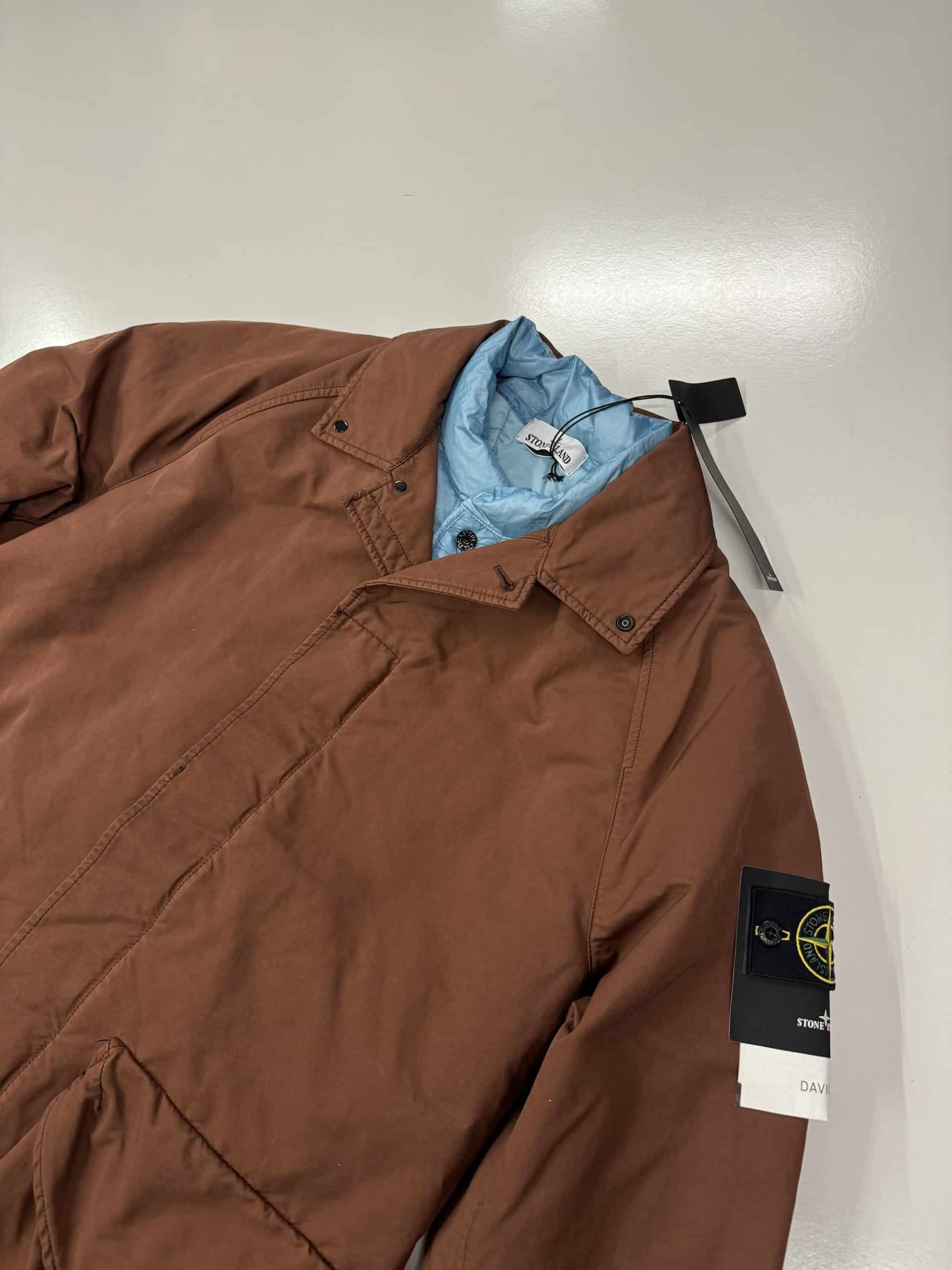 Stone Island 41449 DAVID-TC Car coat in David-TC. Large / p2p 25 