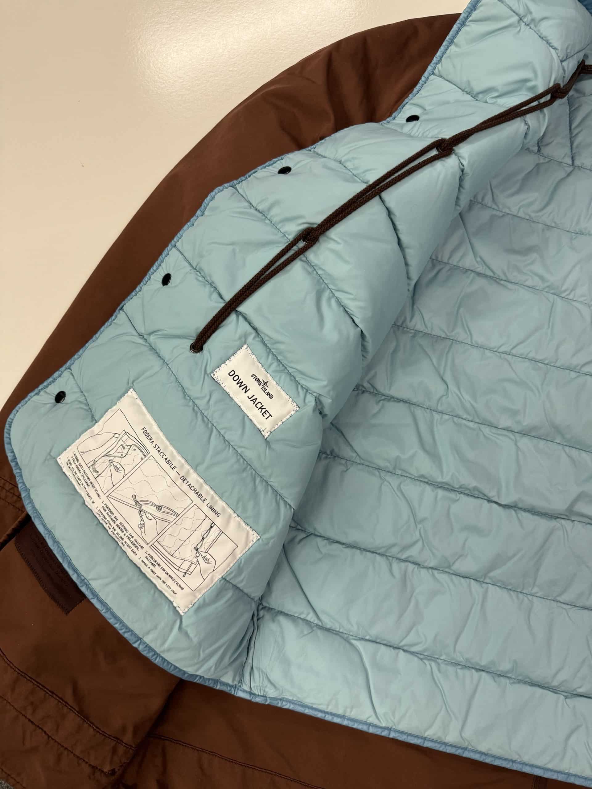 Stone Island 41449 DAVID-TC Car coat in David-TC. Large / p2p 25 