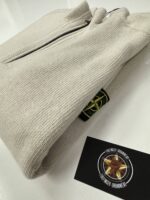 Stone Island 529A3 Half-zipper knit in lambswool. Large / 23” p2p - Image 4