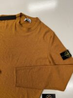 Stone Island 574B9 Crewneck knit in slub wool nylon. Large - 22” P2P - Image 2