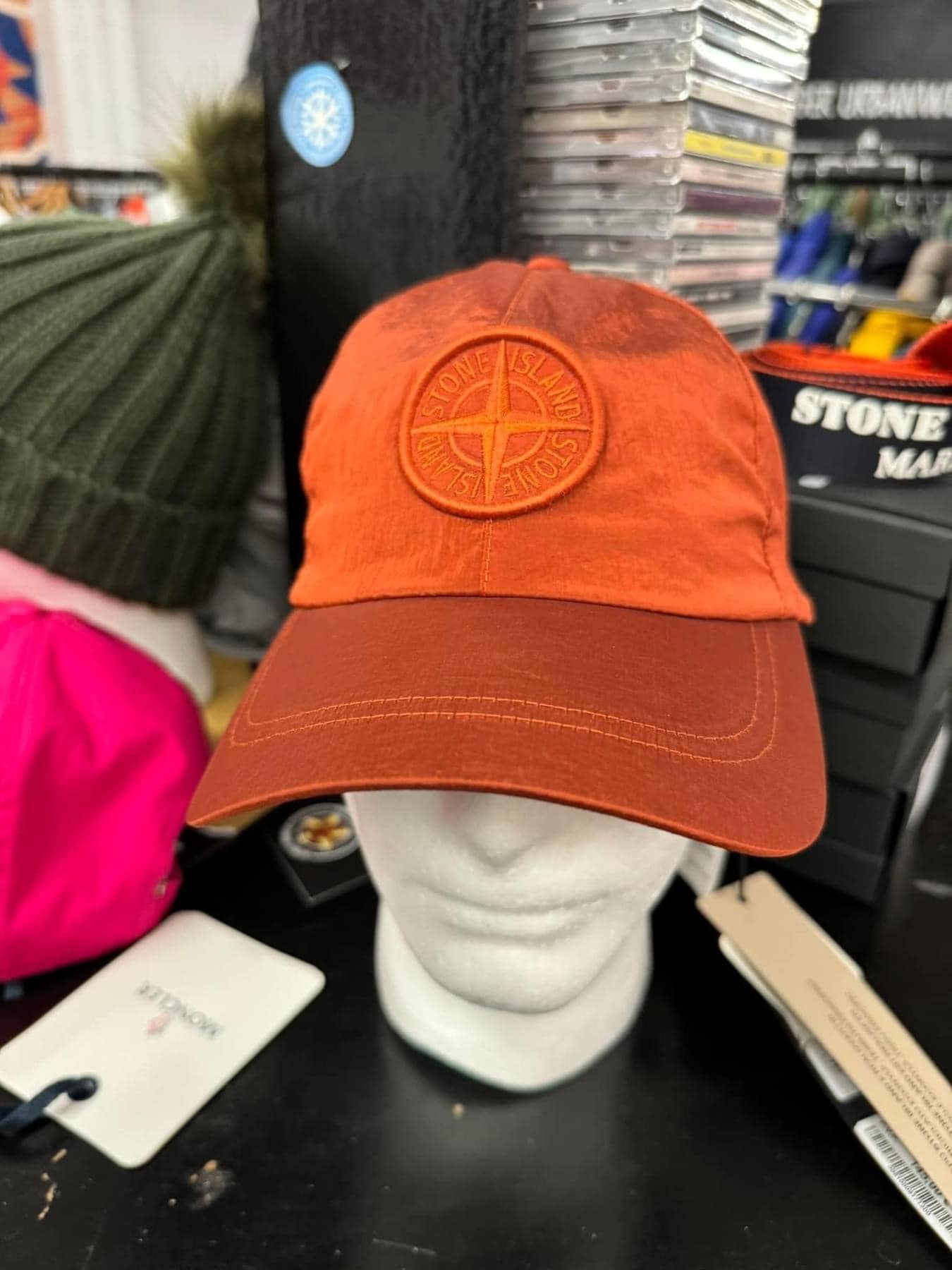 Stone Island 99576 Nylon Metal in Econyl Regenerated Nylon Cap