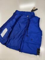 Stone Island G0423 Garment Dyed Crinkle Reps Recycled Nylon Down Gilet-Large / 24” - Image 3
