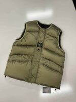 Stone Island G1119 Nylon Metal in Econyl Regenerated Nylon Down_reversible Vest-Large / P2P 24”