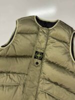 Stone Island G1119 Nylon Metal in Econyl Regenerated Nylon Down_reversible Vest-Large / P2P 24” - Image 2