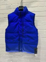 Stone Island G0423 Garment Dyed Crinkle Reps Recycled Nylon Down Gilet-Large / 24” - Image 6