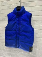 Stone Island G0423 Garment Dyed Crinkle Reps Recycled Nylon Down Gilet-Large / 24” - Image 7