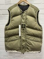 Stone Island G1119 Nylon Metal in Econyl Regenerated Nylon Down_reversible Vest-Large / P2P 24” - Image 5