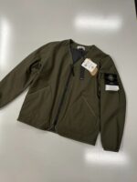 Stone Island Jacket 41127 Soft Shell -R_E.Dye Jacket in Green- Large / p2p 24.5”