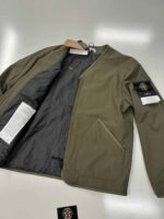 Stone Island Jacket 41127 Soft Shell -R_E.Dye Jacket in Green- Large / p2p 24.5” - Image 5