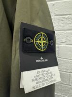 Stone Island Jacket 41127 Soft Shell -R_E.Dye Jacket in Green- Large / p2p 24.5” - Image 8