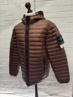 Stone Island 40324 Loom Woven Chambers R-Nylon Down -Tc Jacket In Brown - Image 5