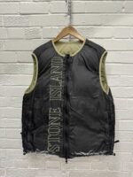 Stone Island G1119 Nylon Metal in Econyl Regenerated Nylon Down_reversible Vest-Large / P2P 24” - Image 7