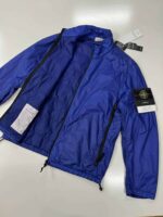 STONE ISLAND Q0625 GARMENT DYED MICRO YARN WITH PRIMALOFT TC_PACKABLE JACKET -  Colour Blue  - Large / p2p 24” - Image 5