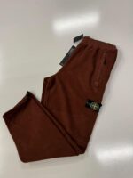 Stone Island 60854  Sweatpants in gauzed cotton nylon -   Colour  Chestnut Brown    - Medium / w32” (generous fit)
