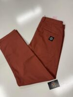 Stone Island 31510 Stretch gabardine pants in rust.  Regular fit  W33” / L33”
