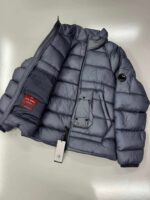 CP Company DD Shell Down Jacket in blue -   Size 52 / XL / p2p 24” - Image 3