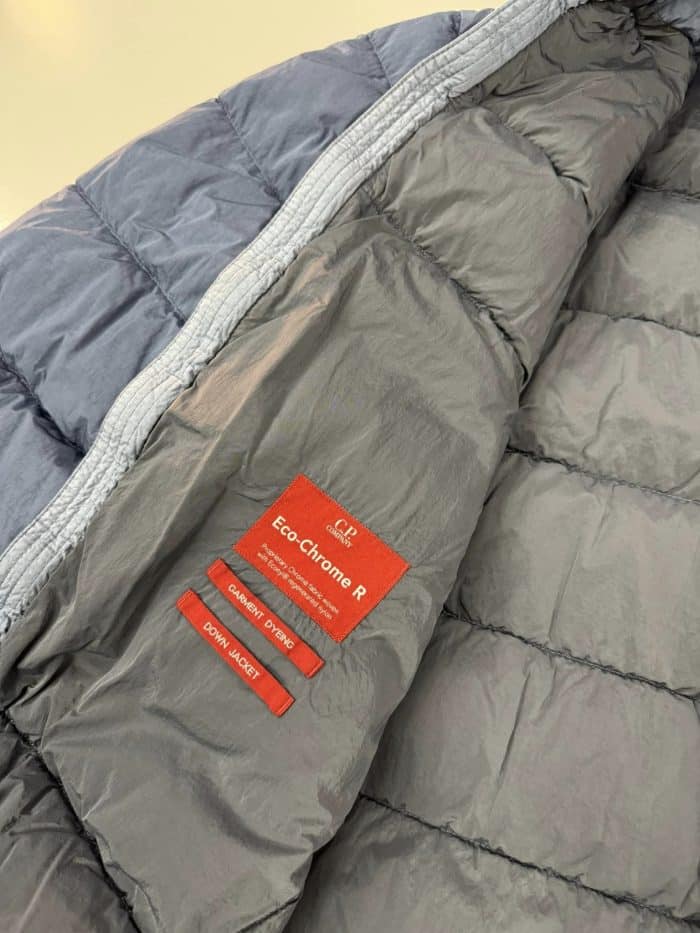 CP Company Eco-Chrome R Down Jacket  - Blue - Image 5