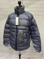 CP Company DD Shell Down Jacket in blue -   Size 52 / XL / p2p 24” - Image 5