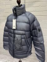 CP Company DD Shell Down Jacket in blue -   Size 52 / XL / p2p 24” - Image 6