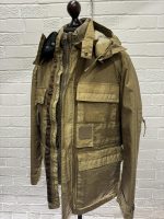 C.P. Company Metropolis Series Co-Ted Hooded 2 in 1 Jacket in Khaki - Image 8