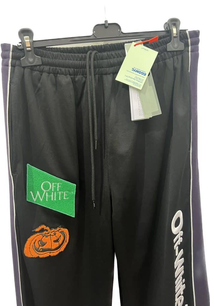 Mens Off-White logo-patch track pants - Image 7