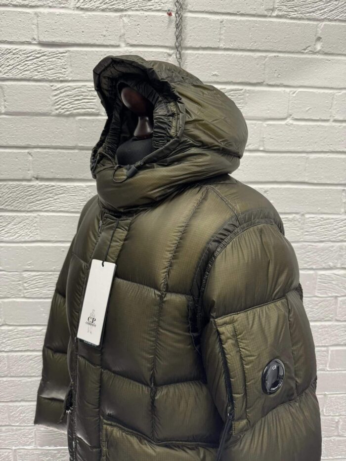 CP Company DD Shell Down Jacket - Green - Fivefinger Urbanwear Ltd