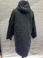 Stone Island 70133 50 Fili Quilted-tc Parka Jacket In Lead Grey - Large / p2p 26” - Image 9