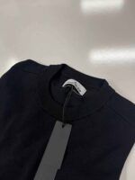 Stone Island 510C4 Crewneck knit in pure light wool. - Black - Large / p2p 22” - Image 4