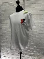 Burberry Hesford cotton T-shirt in white